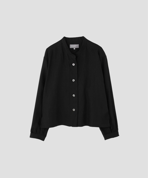マーガレットハウエル MARGARET HOWELL *シアーシャツ*1長袖ブラウス黒ブラック胸ポケット綿ラウンドヘム(4-2410-159)【82K42】 楽天市場】マーガレットハウエル ブラウスの通販