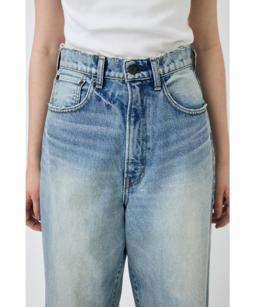 セール】HW DAMAGE LOOSE STRAIGHT（デニムパンツ）｜MOUSSY（マウジー