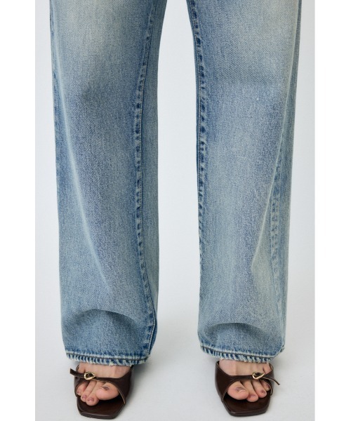 セール】HW DAMAGE LOOSE STRAIGHT（デニムパンツ）｜MOUSSY（マウジー