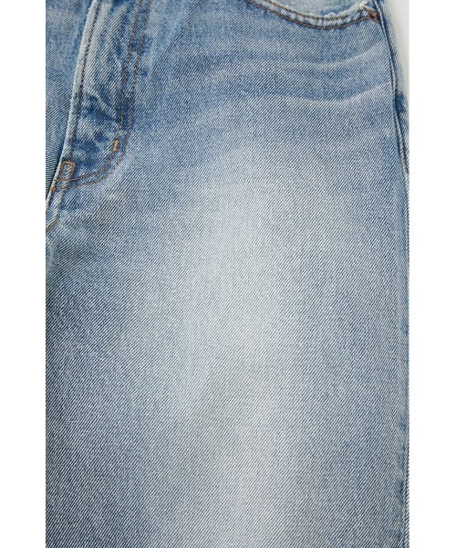 MOUSSY（マウジー）の「HW DAMAGE LOOSE STRAIGHT（デニムパンツ・レディース・ブルー・24inch/23inch/26inch/25inch）」の17枚目の写真