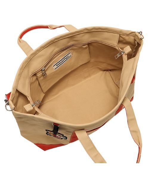 Onitsuka Tiger(オニツカタイガー)の「CANVAS TOTE BAG / キャンバストートバッグ(トートバッグ・レディース・ベージュ系その他/ピンク系その他・OS)」の5枚目の写真