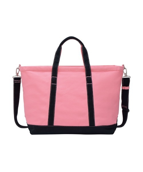 Onitsuka Tiger(オニツカタイガー)の「CANVAS TOTE BAG / キャンバストートバッグ(トートバッグ・レディース・ベージュ系その他/ピンク系その他・OS)」の9枚目の写真
