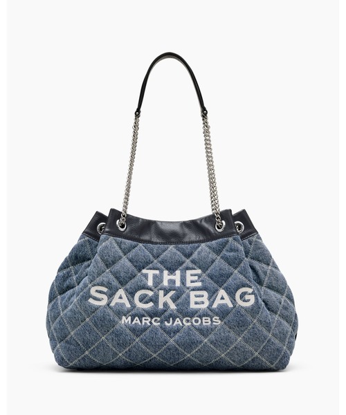 QUILTED DENIM CHAIN SACK BAG/ザ キルテッド デニム チェーン サック バッグ ラージ
