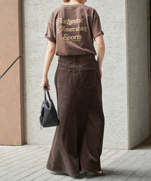 ストレッチコーデュロイスカート（スカート）｜Spick & Span