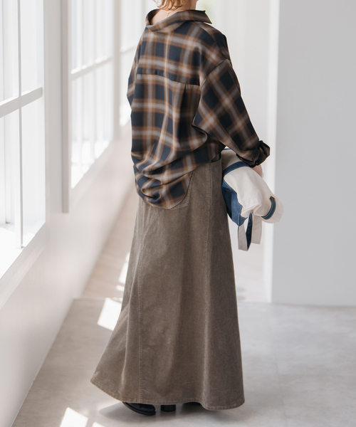 ストレッチコーデュロイスカート（スカート）｜Spick & Span