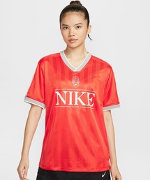 NIKE(ナイキ)の「NIKE AS W NSW V NECK JERSEY / ナイキ ウィメンズ Vネック ジャージー トップ【SP】(ジャージ)」