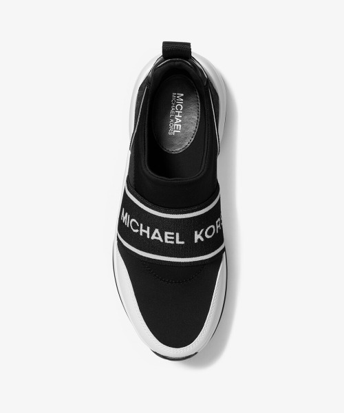 MICHAEL KORS(マイケルコース)の「OLYMPIA スキューバ スリッポン スニーカー(スリッポン・レディース・ブラック・6/6.5/7/7.5/5.5/8)」の5枚目の写真