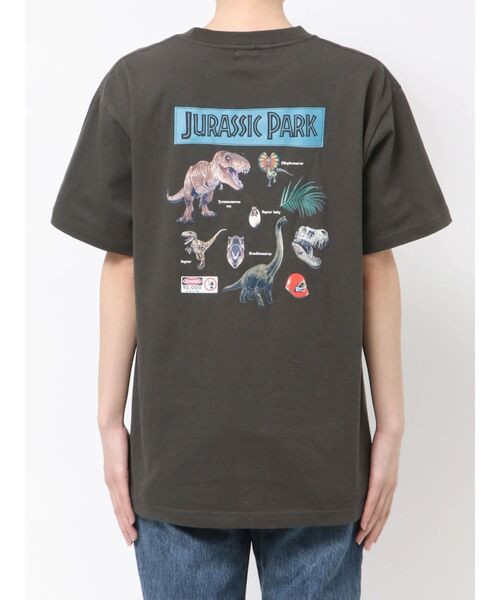 Ungrid(アングリッド)の「【別注】JURASIC PARK/ロゴプリントT(Tシャツ/カットソー・レディース・オフホワイト/ブラック・FREE)」の18枚目の写真