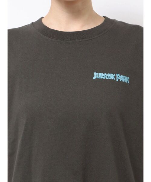 Ungrid(アングリッド)の「【別注】JURASIC PARK/ロゴプリントT(Tシャツ/カットソー・レディース・オフホワイト/ブラック・FREE)」の19枚目の写真