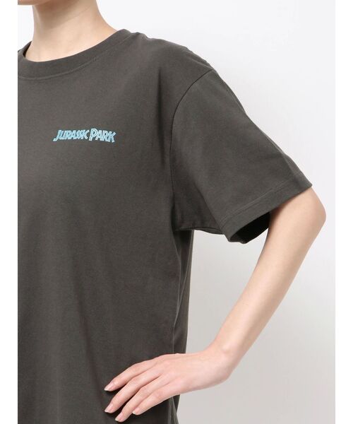 Ungrid(アングリッド)の「【別注】JURASIC PARK/ロゴプリントT(Tシャツ/カットソー・レディース・オフホワイト/ブラック・FREE)」の20枚目の写真