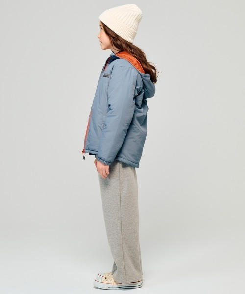 KRIFF MAYER Kid's Collection(クリフメイヤーキッズコレクション)の「中綿撥水マウンテンパーカー(マウンテンパーカー・キッズ・チャコール/ナチュラル/オリーブ/サックスブルー・120/170/150/130/160/140)」の15枚目の写真