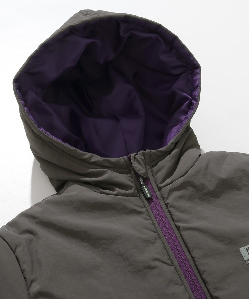 KRIFF MAYER Kid's Collection(クリフメイヤーキッズコレクション)の「中綿撥水マウンテンパーカー(マウンテンパーカー・キッズ・チャコール/ナチュラル/オリーブ/サックスブルー・120/170/150/130/160/140)」の9枚目の写真