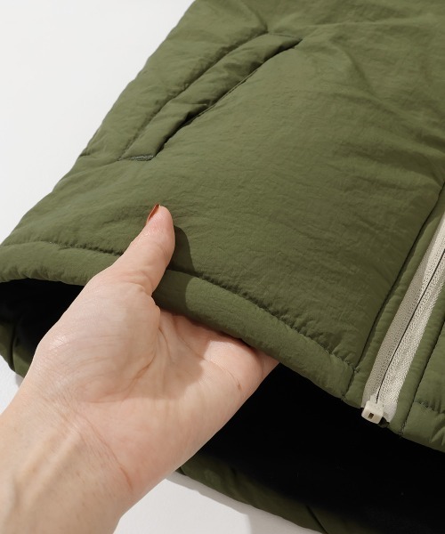 KRIFF MAYER Kid's Collection(クリフメイヤーキッズコレクション)の「中綿撥水マウンテンパーカー(マウンテンパーカー・キッズ・チャコール/ナチュラル/オリーブ/サックスブルー・120/170/150/130/160/140)」の11枚目の写真