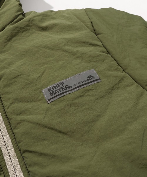KRIFF MAYER Kid's Collection(クリフメイヤーキッズコレクション)の「中綿撥水マウンテンパーカー(マウンテンパーカー・キッズ・チャコール/ナチュラル/オリーブ/サックスブルー・120/170/150/130/160/140)」の18枚目の写真