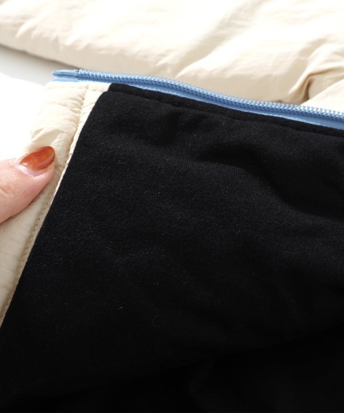 KRIFF MAYER Kid's Collection(クリフメイヤーキッズコレクション)の「中綿撥水マウンテンパーカー(マウンテンパーカー・キッズ・チャコール/ナチュラル/オリーブ/サックスブルー・120/170/150/130/160/140)」の12枚目の写真