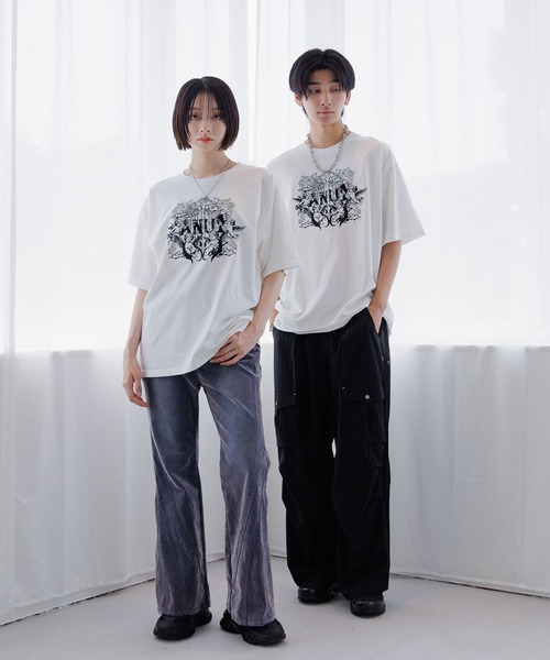 UNISEX/2サイズ展開】ビンテージエンジェルTシャツ（Tシャツ