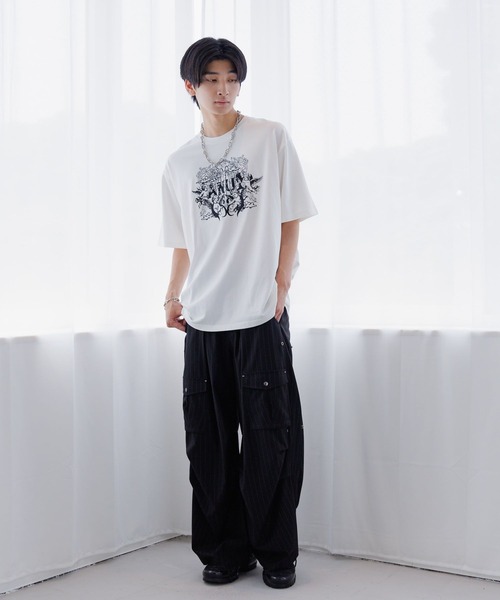 Anui(アニュイ)の「【UNISEX/2サイズ展開】ビンテージエンジェルTシャツ(Tシャツ/カットソー・レディース・オフホワイト/ブラック・MEDIUM/LARGE)」の18枚目の写真