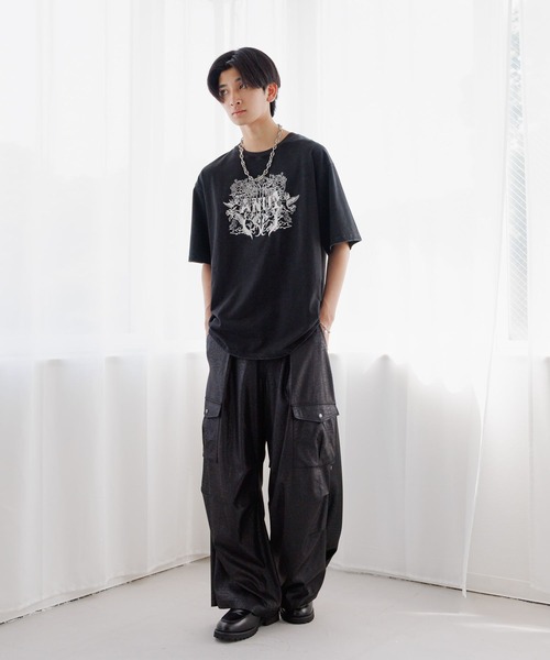 BABYL 召喚 Tシャツ Lサイズ DOUBLE STEAL tシャツ エンジェル Tシャツ メンズ レディース