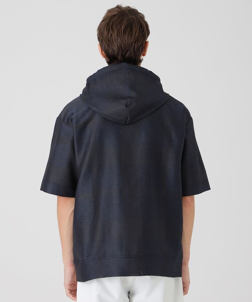 BLACK LABEL CRESTBRIDGE(ブラックレーベル・クレストブリッジ)の「シャドークレストブリッジチェックカラミパーカー(パーカー・メンズ・ネイビー/グレー系その他・XL/L/M)」の13枚目の写真