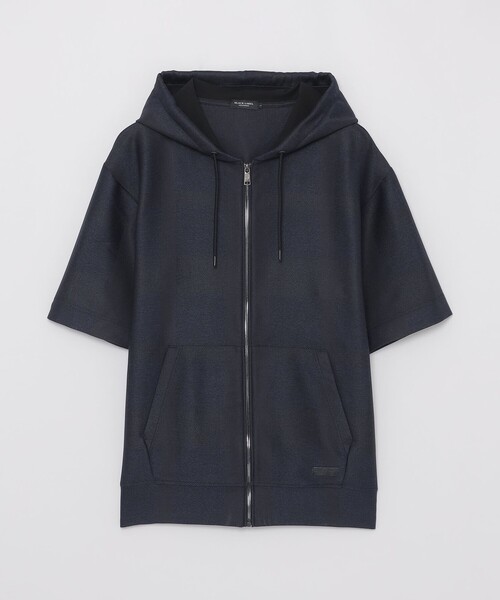 BLACK LABEL CRESTBRIDGE(ブラックレーベル・クレストブリッジ)の「シャドークレストブリッジチェックカラミパーカー(パーカー・メンズ・ネイビー/グレー系その他・XL/L/M)」の16枚目の写真