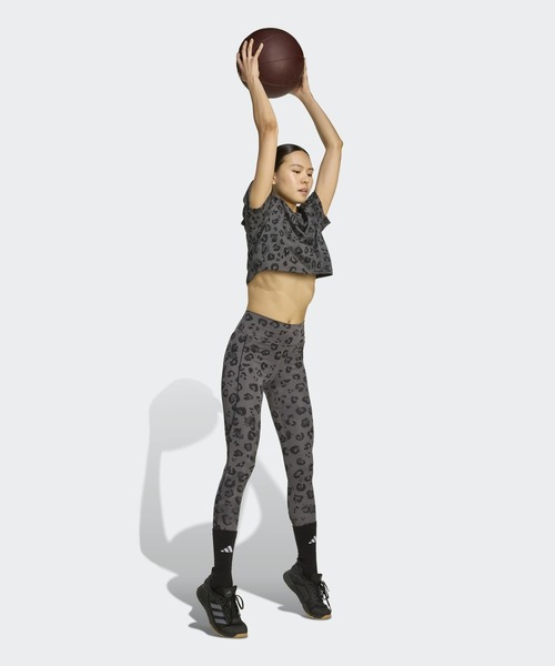 adidas(アディダス)の「ワークアウト エッセンシャルズ 半袖Tシャツ プリント / アディダス adidas(Tシャツ/カットソー・レディース・ホワイト/グレー・SMALL/XX-LARGE/MEDIUM/X-SMALL/X-LARGE/LARGE)」の11枚目の写真