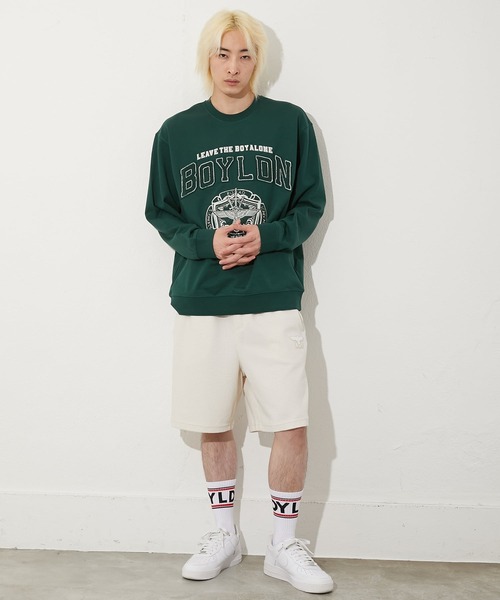 BOY LONDON】COLLEGE PATCH SWEAT（スウェット）｜BOY LONDON