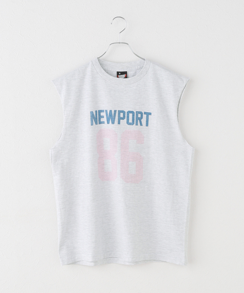 U by SPICK&SPAN（ユーバイスピックアンドスパン）の「SCREEN STARS/スクリーンスターズ 別注ロゴノースリーブ（Tシャツ/カットソー・レディース・ブラック/ホワイト/チャコールグレー・FREE）」の21枚目の写真