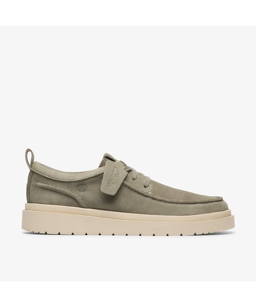Clarks(クラークス)の「Polden Moc / ポルデンモック(セージスエード)(スニーカー・メンズ・グリーン・UK6/UK6.5/UK7/UK7.5/UK8/UK8.5/UK9/UK9.5/UK10/UK10.5)」の1枚目の写真