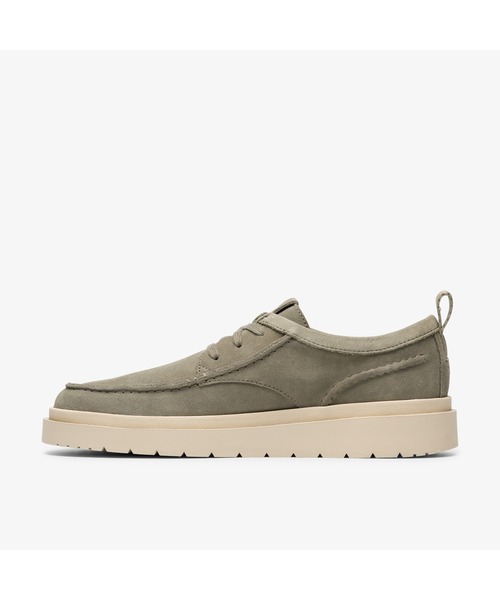 Clarks(クラークス)の「Polden Moc / ポルデンモック(セージスエード)(スニーカー・メンズ・グリーン・UK6/UK6.5/UK7/UK7.5/UK8/UK8.5/UK9/UK9.5/UK10/UK10.5)」の2枚目の写真