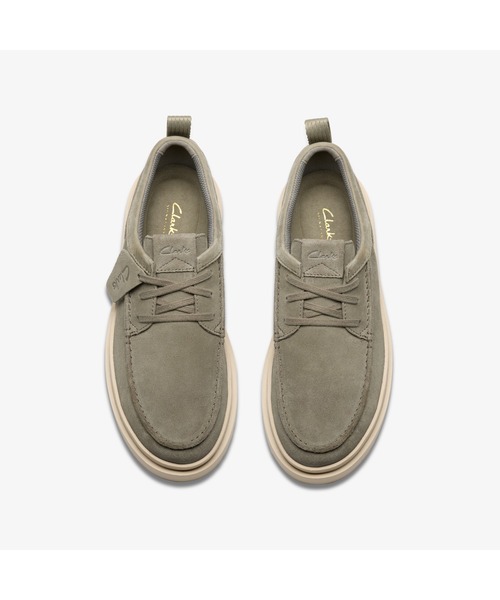 Clarks(クラークス)の「Polden Moc / ポルデンモック(セージスエード)(スニーカー・メンズ・グリーン・UK6/UK6.5/UK7/UK7.5/UK8/UK8.5/UK9/UK9.5/UK10/UK10.5)」の5枚目の写真