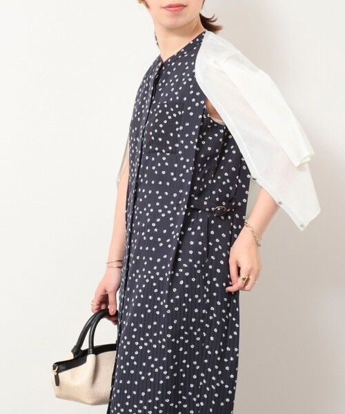 coco 中古 ミエコウエサコ MIEKO UESAKO レディース ワンピース 42(L) 黒×マルチカラー 総柄 coco 中古 ミエコウエサコ MIEKO UESAKO レディース ワンピース