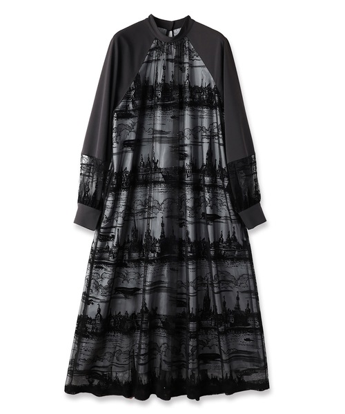 mintdesigns（ミントデザインズ）の「TOILE DE JOUY DRESS（ワンピース・メンズ・ブルー/ブラック・ONESIZE）」の19枚目の写真