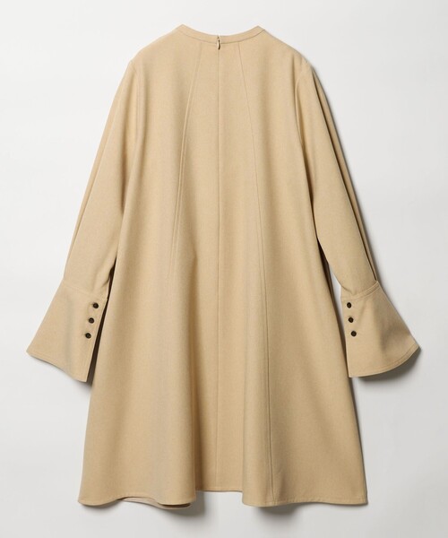 EMMEL REFINES（エメルリファインズ）の「＜EMMEL REFINES＞EM キリカエ Aライン ミニ ワンピース（ワンピース・レディース・ブラック/ベージュ・FREE）」の22枚目の写真