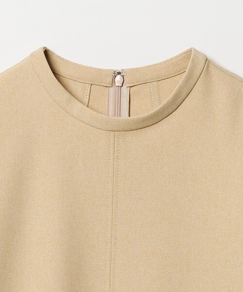 EMMEL REFINES（エメルリファインズ）の「＜EMMEL REFINES＞EM キリカエ Aライン ミニ ワンピース（ワンピース・レディース・ブラック/ベージュ・FREE）」の12枚目の写真