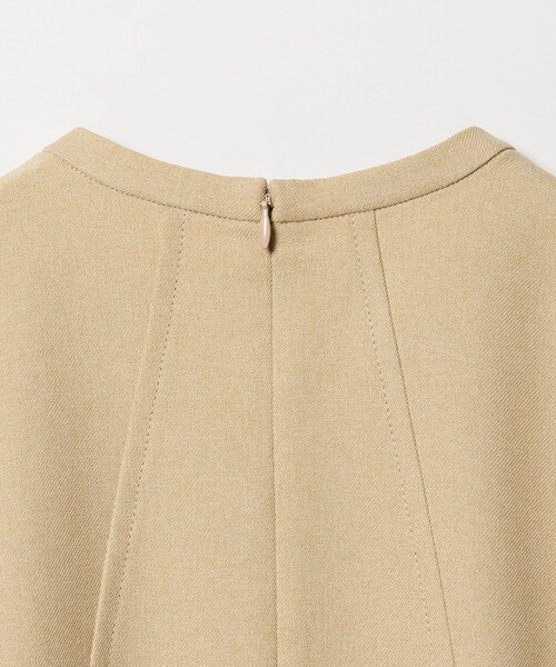 EMMEL REFINES（エメルリファインズ）の「＜EMMEL REFINES＞EM キリカエ Aライン ミニ ワンピース（ワンピース・レディース・ブラック/ベージュ・FREE）」の17枚目の写真