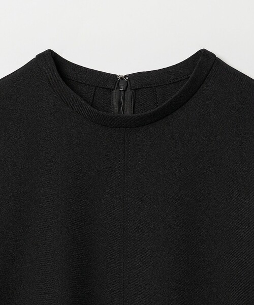 EMMEL REFINES（エメルリファインズ）の「＜EMMEL REFINES＞EM キリカエ Aライン ミニ ワンピース（ワンピース・レディース・ブラック/ベージュ・FREE）」の15枚目の写真