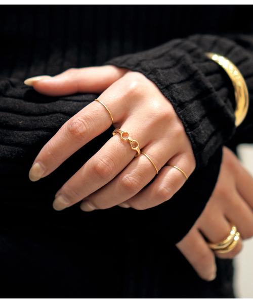 Gabriela Artigas（ガブリエラアルティガス）の「*【GABRIELA ARTIGAS】Beam Link Ring（リング・レディース・ゴールド・10/12/14）」の8枚目の写真