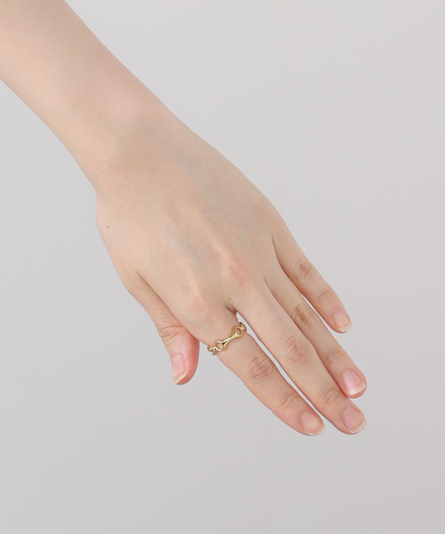 Gabriela Artigas（ガブリエラアルティガス）の「*【GABRIELA ARTIGAS】Beam Link Ring（リング・レディース・ゴールド・10/12/14）」の2枚目の写真