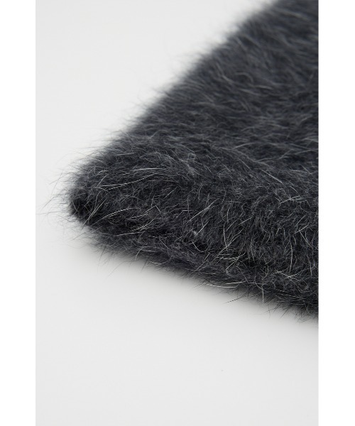 SLY（スライ）の「SHAGGY BEANIE シャギー ビーニー（ニットキャップ/ビーニー・レディース・グレー/ブラック/マルチ・FREE）」の13枚目の写真