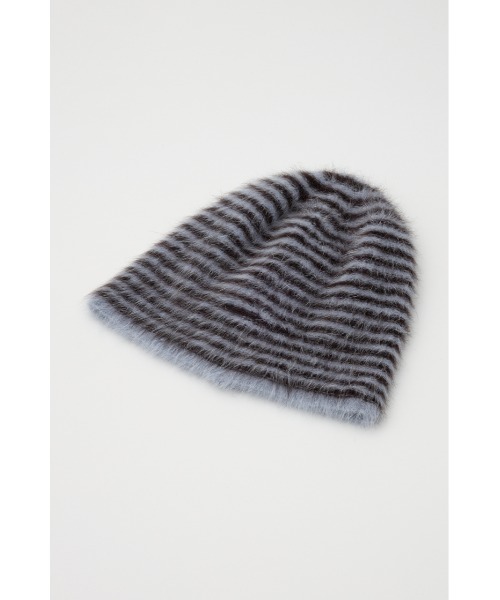 SLY（スライ）の「SHAGGY BEANIE シャギー ビーニー（ニットキャップ/ビーニー・レディース・グレー/ブラック/マルチ・FREE）」の18枚目の写真