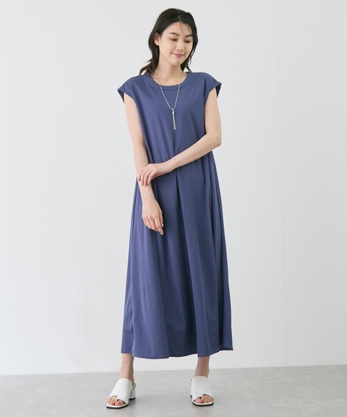Jayro(ジャイロ)の「鹿の子フレアワンピース(ワンピース・レディース・ブルー系その他4/グレー系その他/ブラック・M)」の17枚目の写真