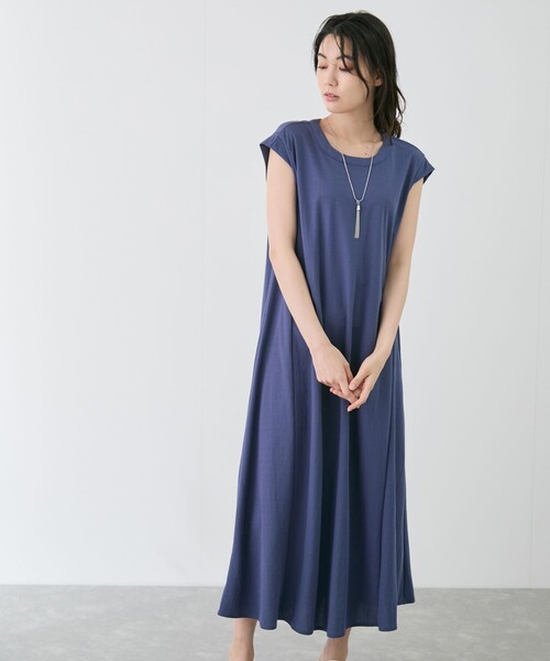 Jayro(ジャイロ)の「鹿の子フレアワンピース(ワンピース・レディース・ブルー系その他4/グレー系その他/ブラック・M)」の20枚目の写真