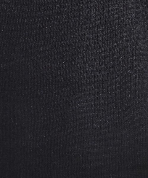 DRESKIP（ドレスキップ）の「【ひんやり/S-LL】さらさらな肌触りが心地よい フレンチスリーブニット（ニット/セーター・レディース・ブルー/ブラック/ネイビー系2/ダークオレンジ・01/03/04/02）」の13枚目の写真