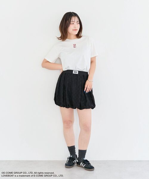 LOVE BOAT（ラブ・ボート）の「■LOVEBOAT ビキニ刺繍TEE（Tシャツ/カットソー・レディース・ホワイト・FREE）」の4枚目の写真