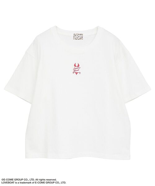 LOVE BOAT（ラブ・ボート）の「■LOVEBOAT ビキニ刺繍TEE（Tシャツ/カットソー・レディース・ホワイト・FREE）」の19枚目の写真
