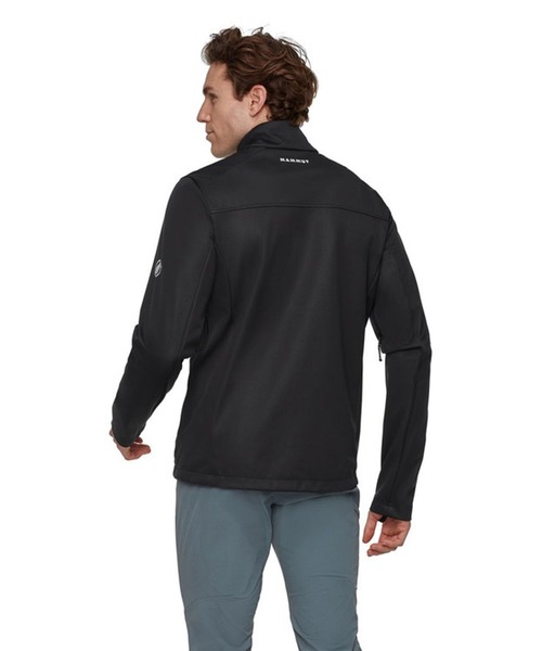 Mammut(マムート)の「アルティメイト 8 ソフトシェル ジャケット アジアンフィット / Ultimate VIII SO Jacket AF Men(ブルゾン・メンズ・ブラック・X-LARGE/LARGE/SMALL/MEDIUM)」の3枚目の写真