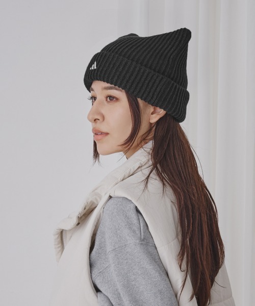adidas（アディダス）の「adidas CAT WATCH ACRYLIC / アディダス（ニットキャップ/ビーニー・レディース・ブラック/ホワイト・FREE）」の12枚目の写真