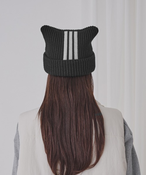 adidas（アディダス）の「adidas CAT WATCH ACRYLIC / アディダス（ニットキャップ/ビーニー・レディース・ブラック/ホワイト・FREE）」の16枚目の写真