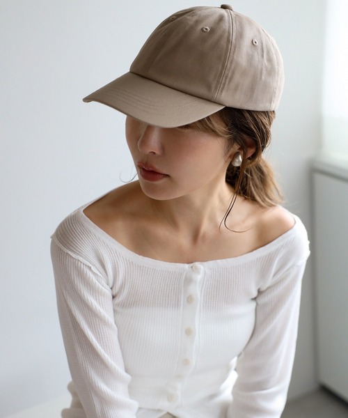 Bonjour Sagan(ボンジュールサガン)の「N刺繍ロゴキャップ(キャップ・レディース・ベージュ/ブラック/オフホワイト・FREE)」の13枚目の写真