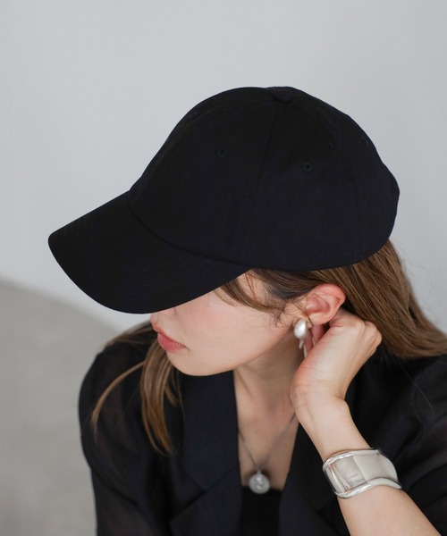 Bonjour Sagan(ボンジュールサガン)の「N刺繍ロゴキャップ(キャップ・レディース・ベージュ/ブラック/オフホワイト・FREE)」の8枚目の写真